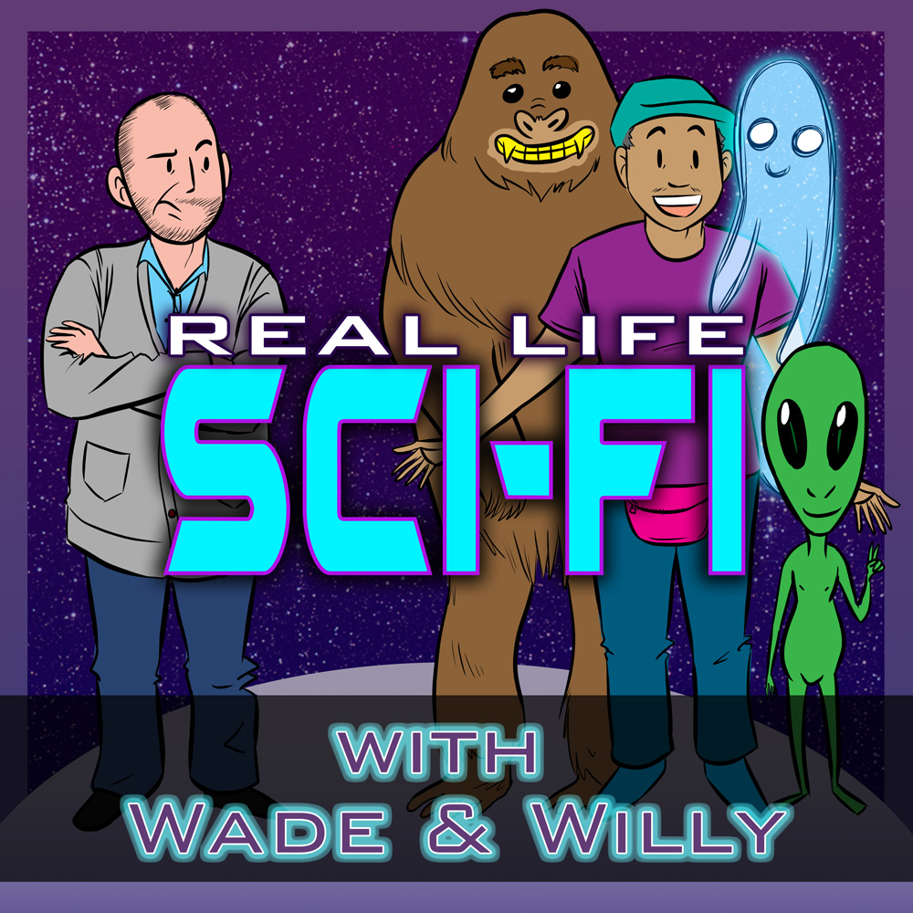 Real Life Sci-Fi Podcast Cover - Square