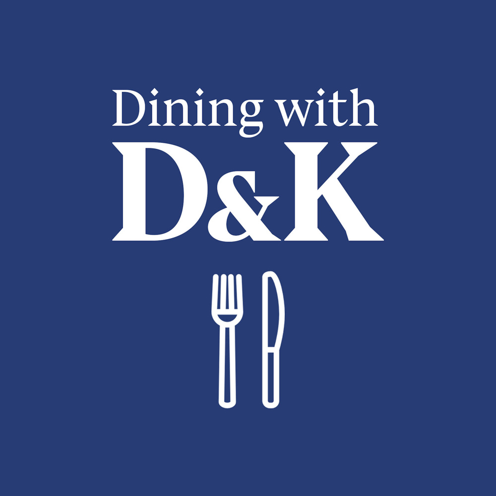 Dining with D&K Podcast Cover - Square