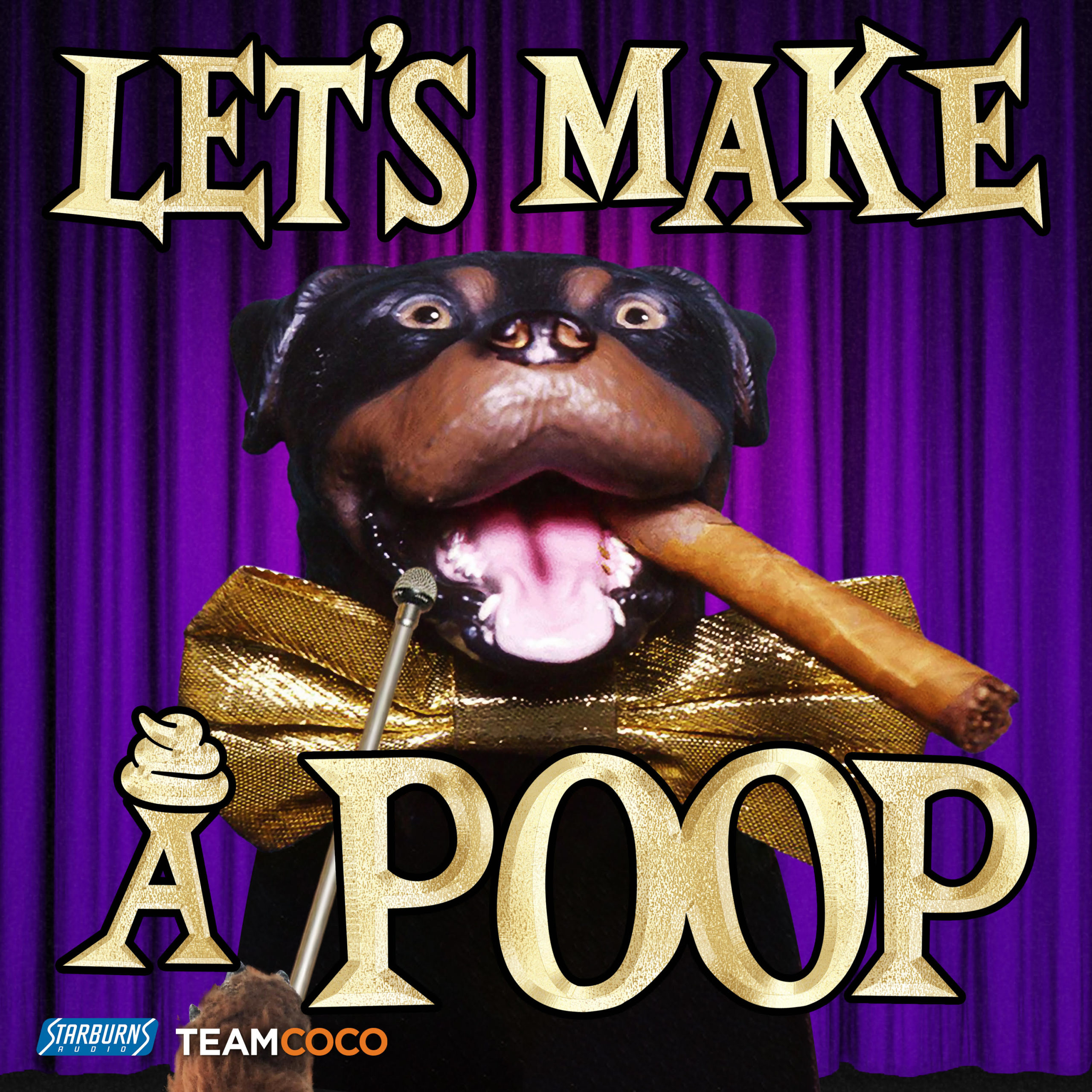 Let's Make a Poop Podcast Cover - Square