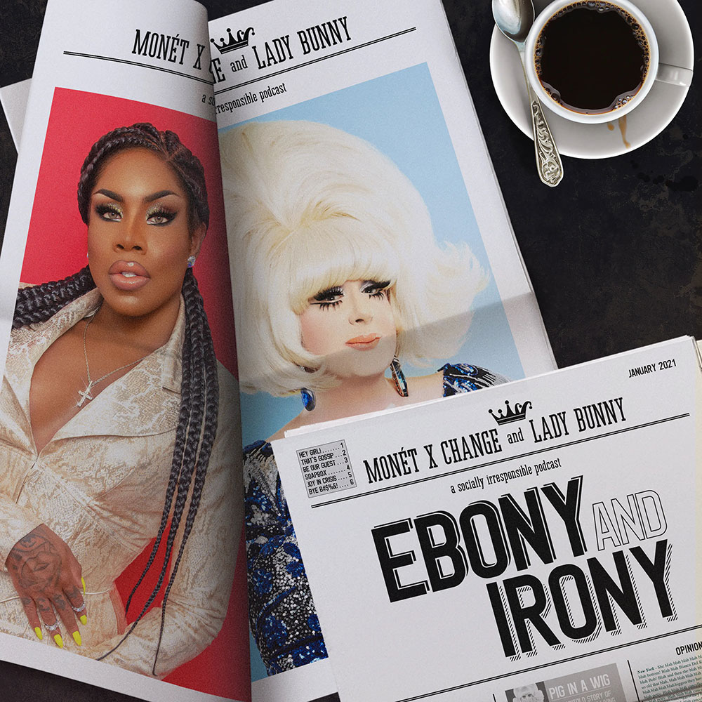 Ebony and Irony Podcast Cover - Square
