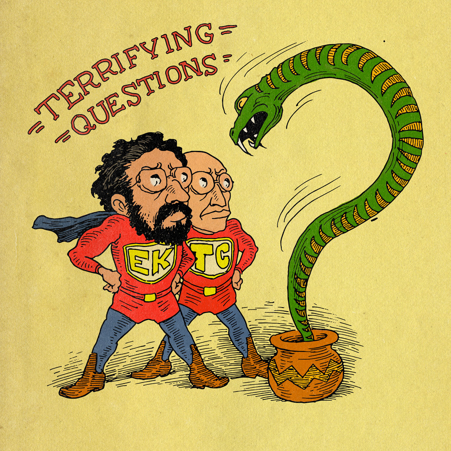 Terrifying Questions Podcast Cover